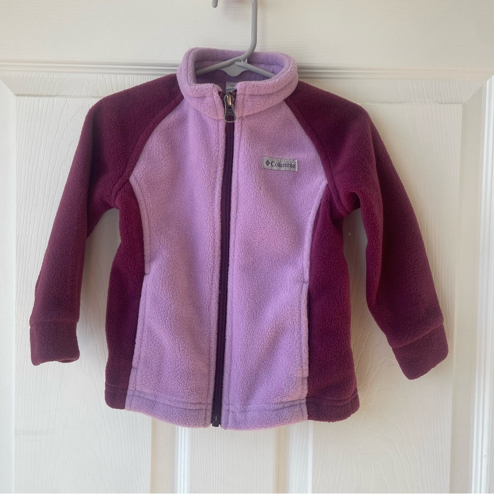 Columbia Lavender Fleece Jacket